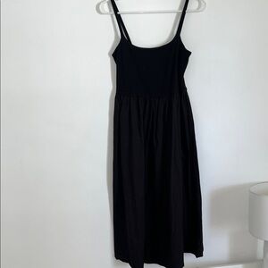 Casual Black Sleeveless Dress